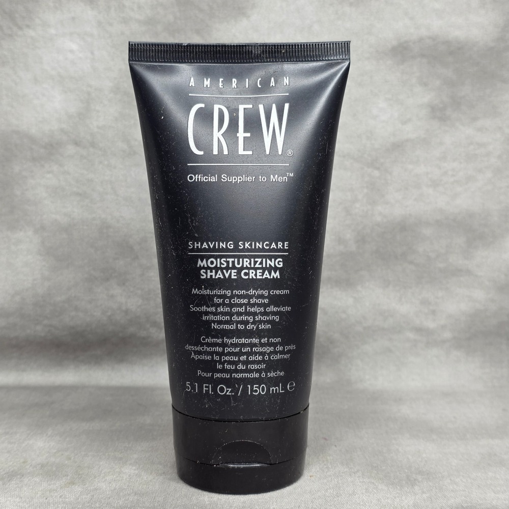 American Crew‎ Moisturizing Shave Cream for Men Normal to Dry Skin 5.1 fl oz